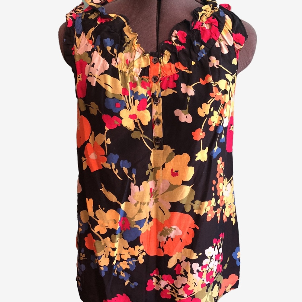 Floral Ann Taylor LOFT Blouse